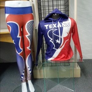 Houston Texans Unisex Hoodie and Leggings